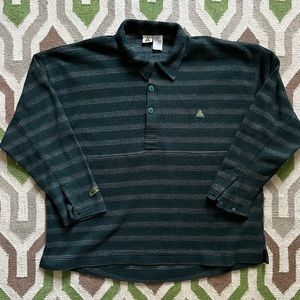 Nike AGC Fleece Long Sleeve Polo